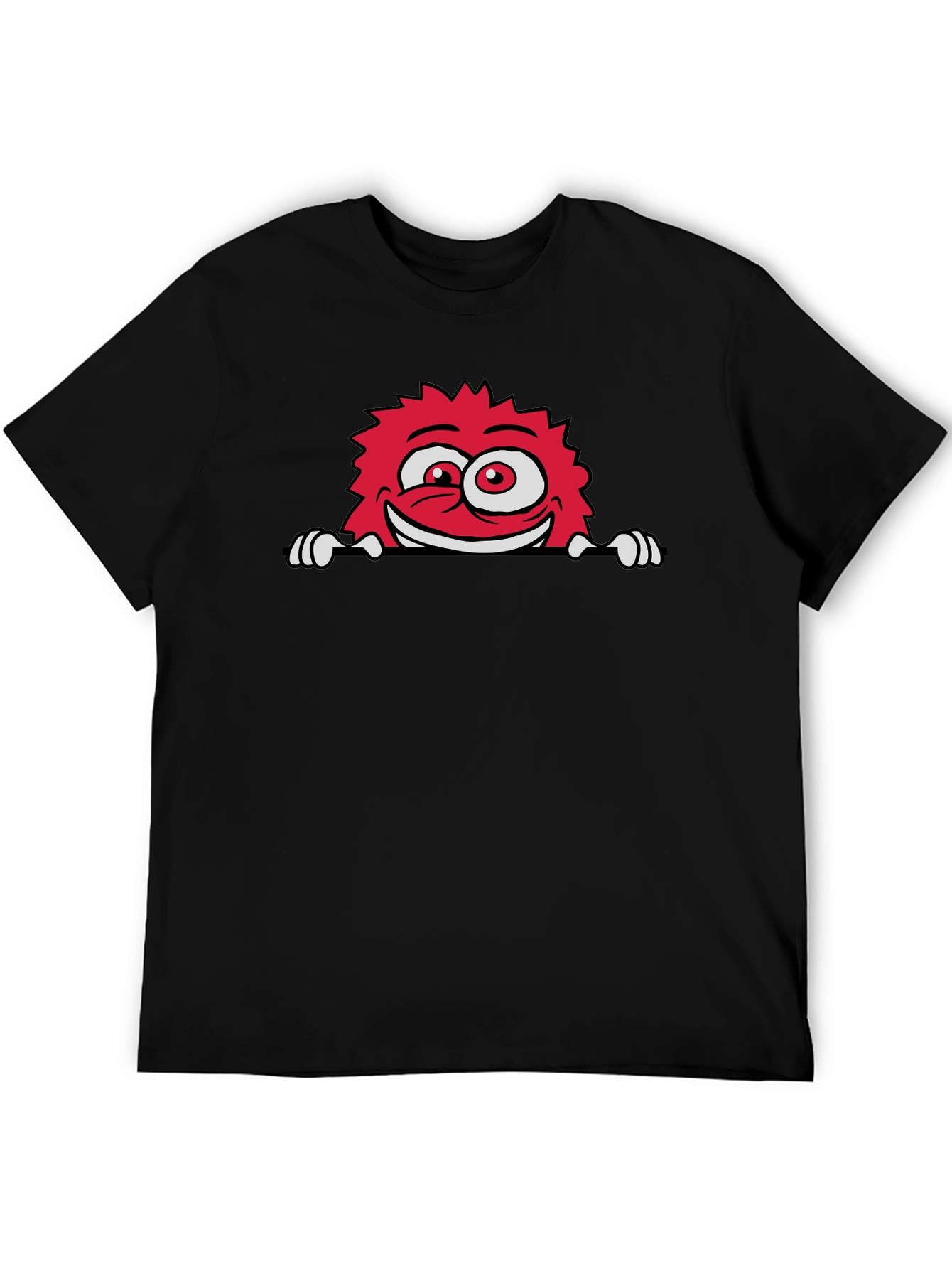 Monster Graphic Tee - Mens Black T-Shirt