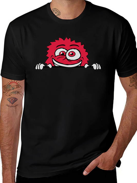 Monster Graphic Tee - Mens Black T-Shirt