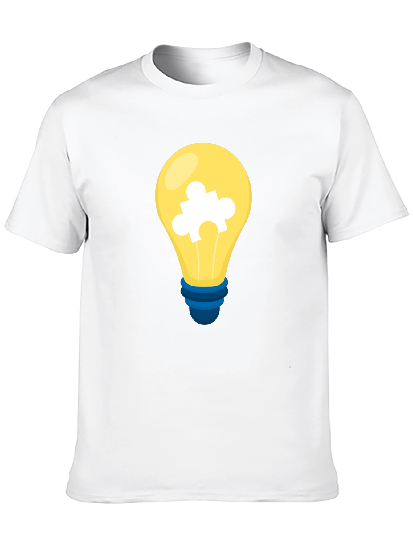 Puzzle Bulb Graphic Tee