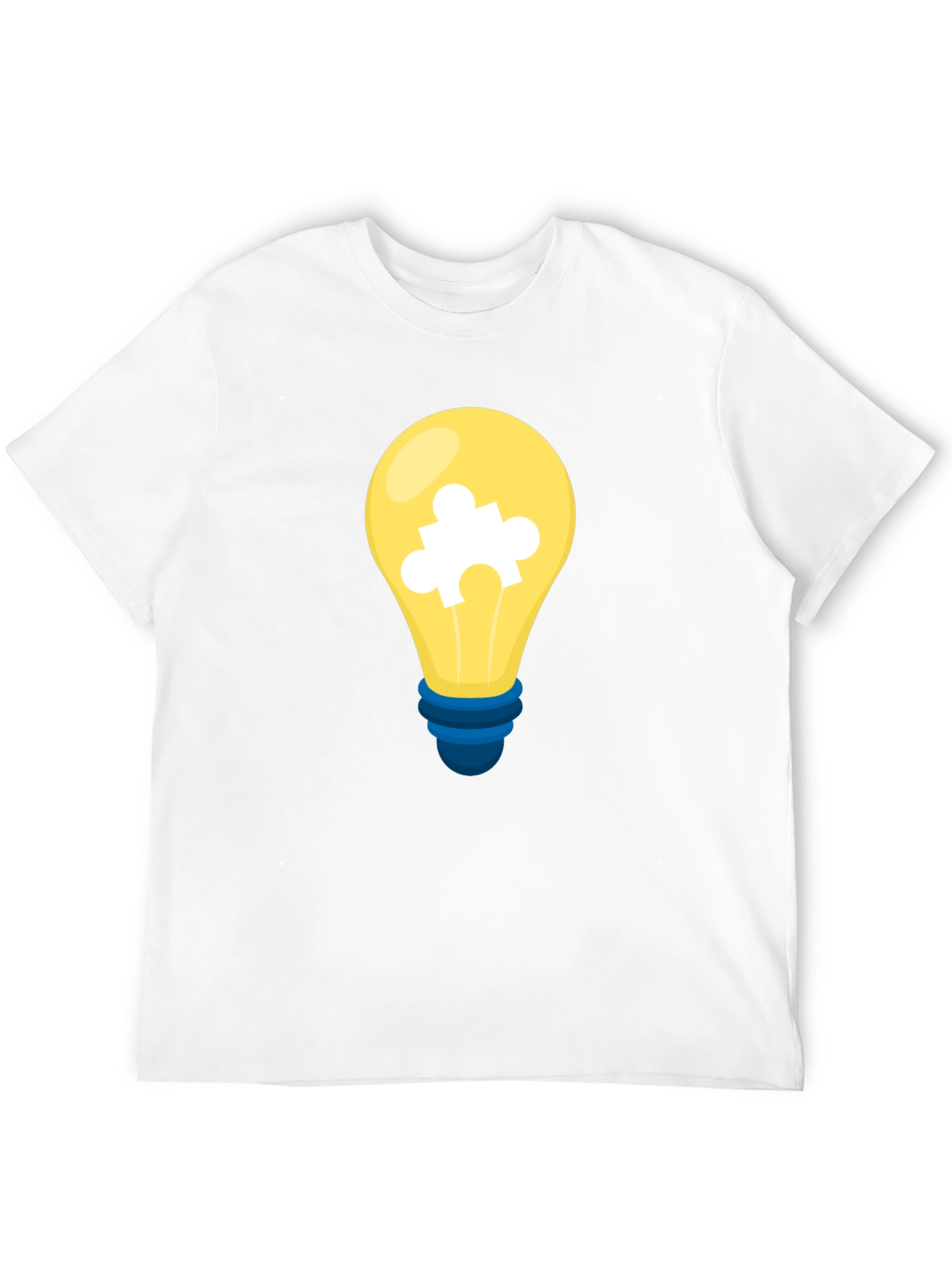 Puzzle Bulb Graphic Tee