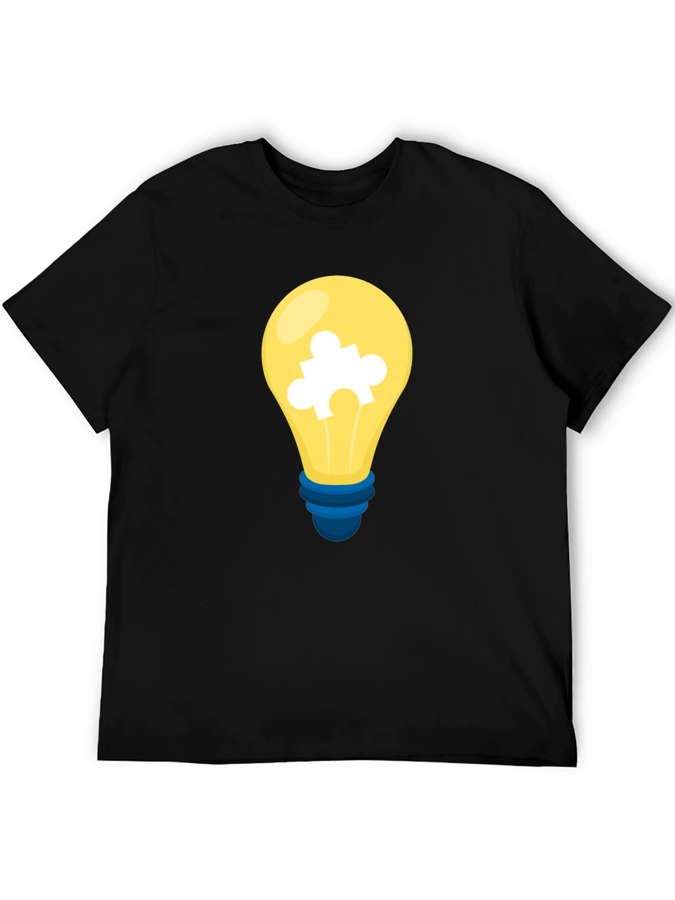 Puzzle Bulb Graphic Tee