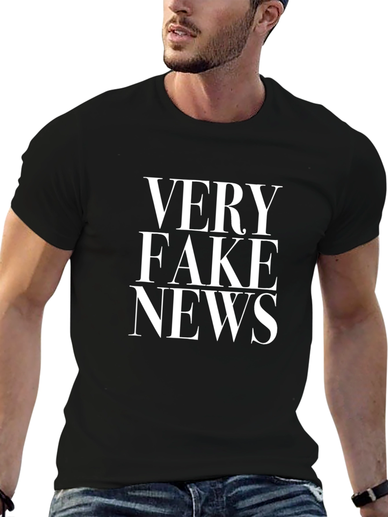 Very Fake News T-Shirt - Political Statement Tee