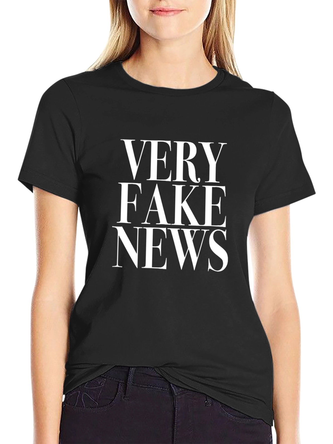 Very Fake News T-Shirt - Political Statement Tee