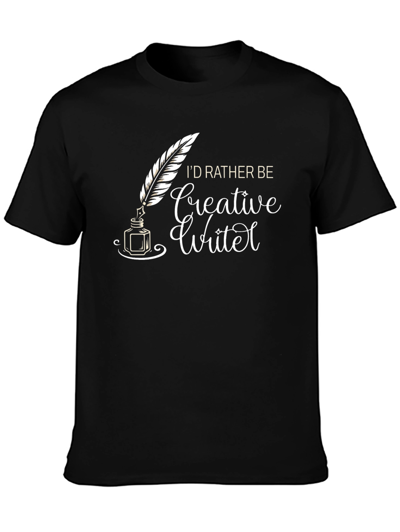 Creative Writer T-Shirt - Black