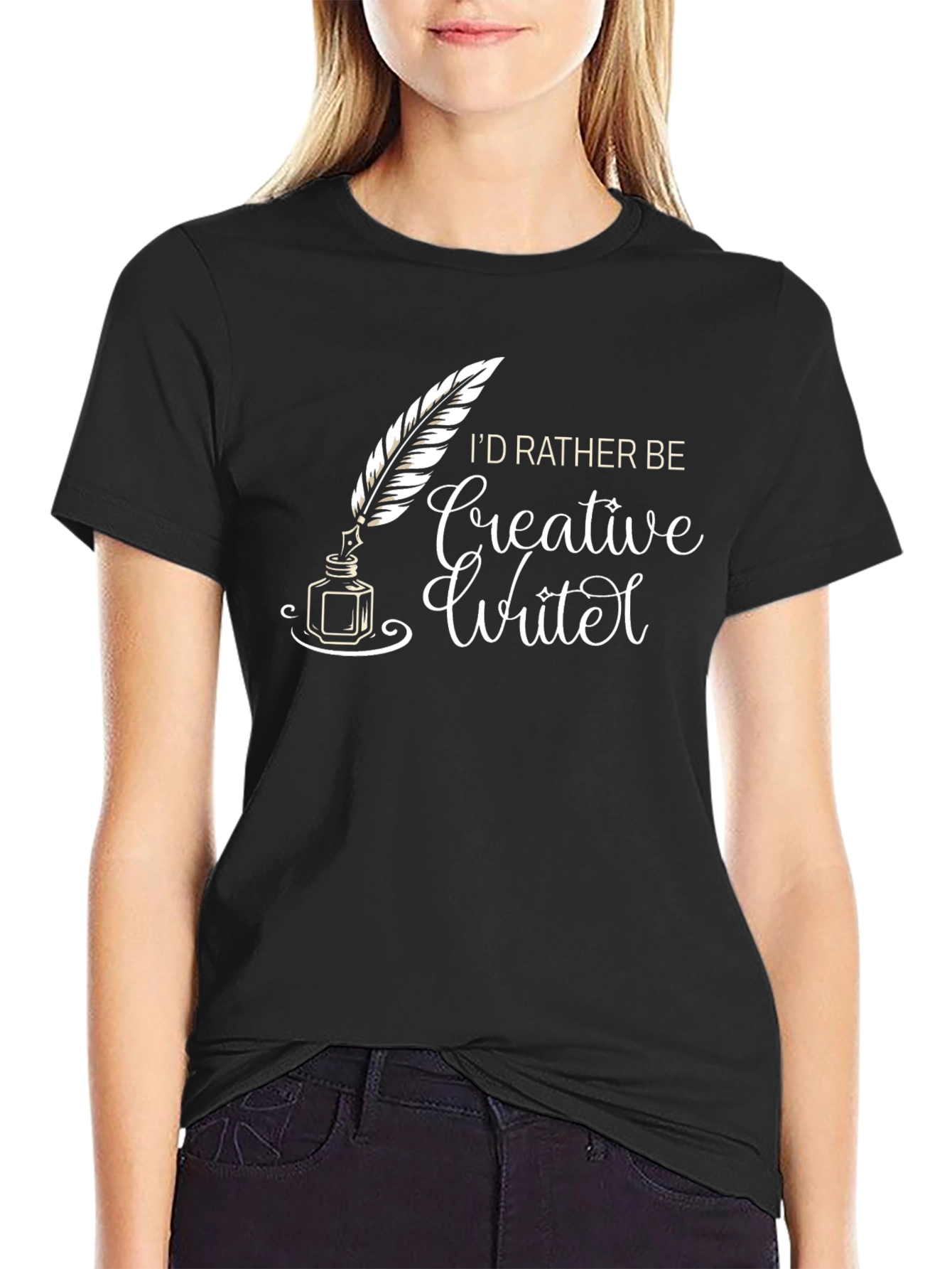 Creative Writer T-Shirt - Black