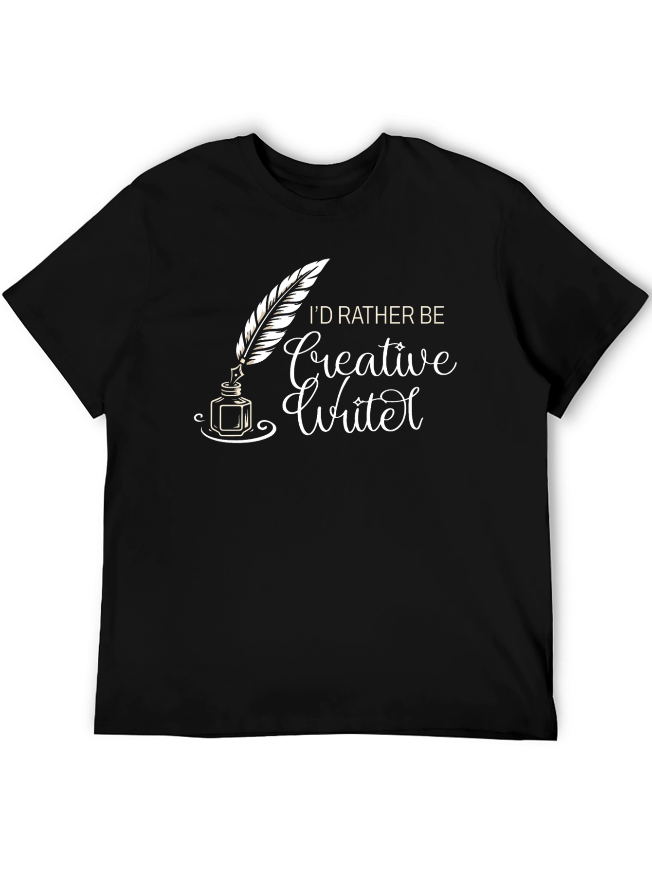 Creative Writer T-Shirt - Black