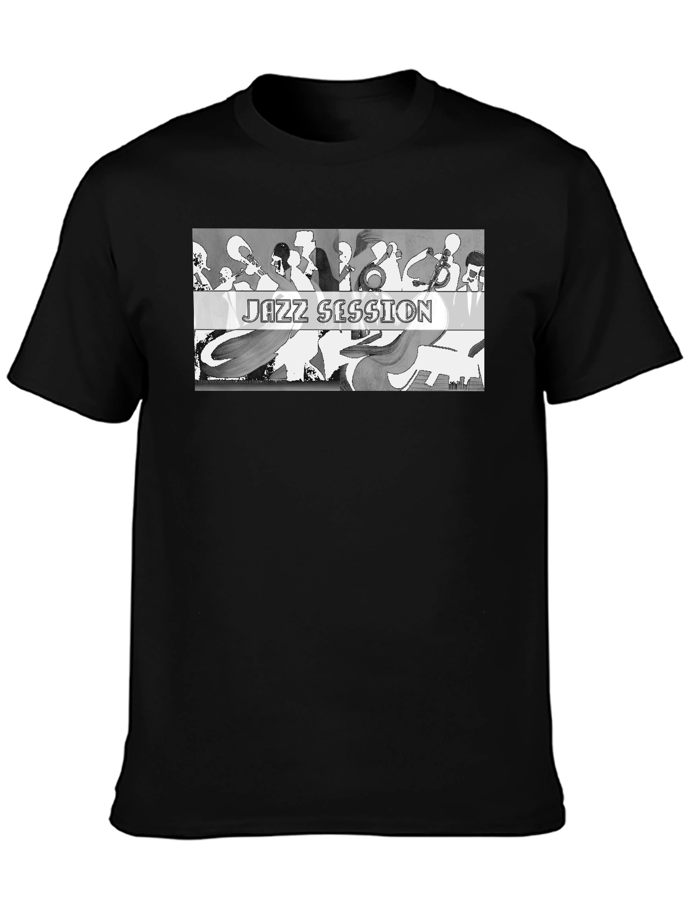 Jazz Session Graphic Tee - Classic Black