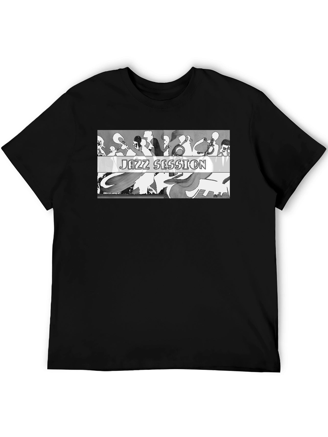 Jazz Session Graphic Tee - Classic Black