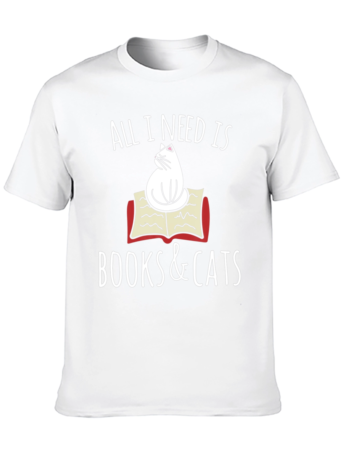 Books and Cats T-Shirt