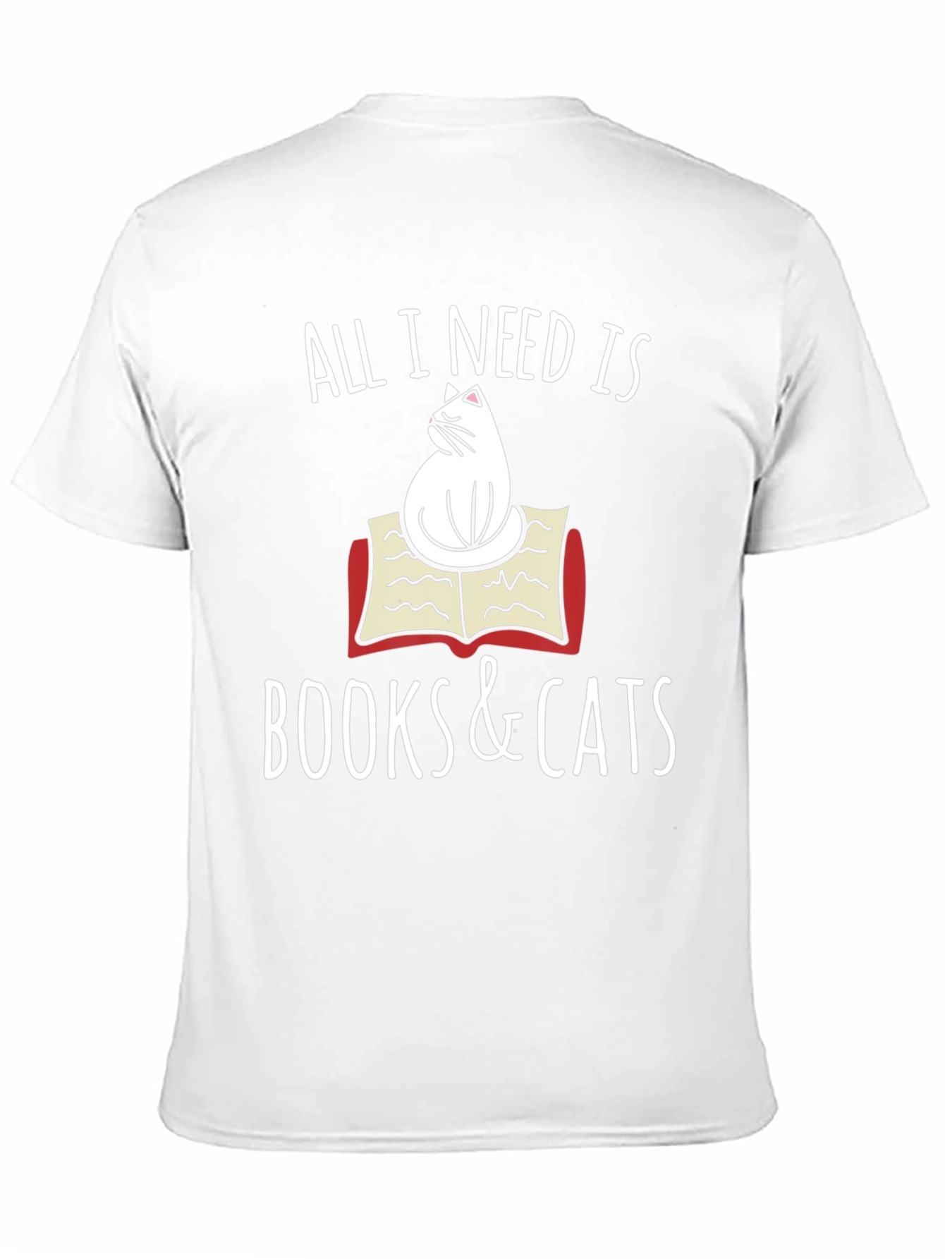 Books and Cats T-Shirt