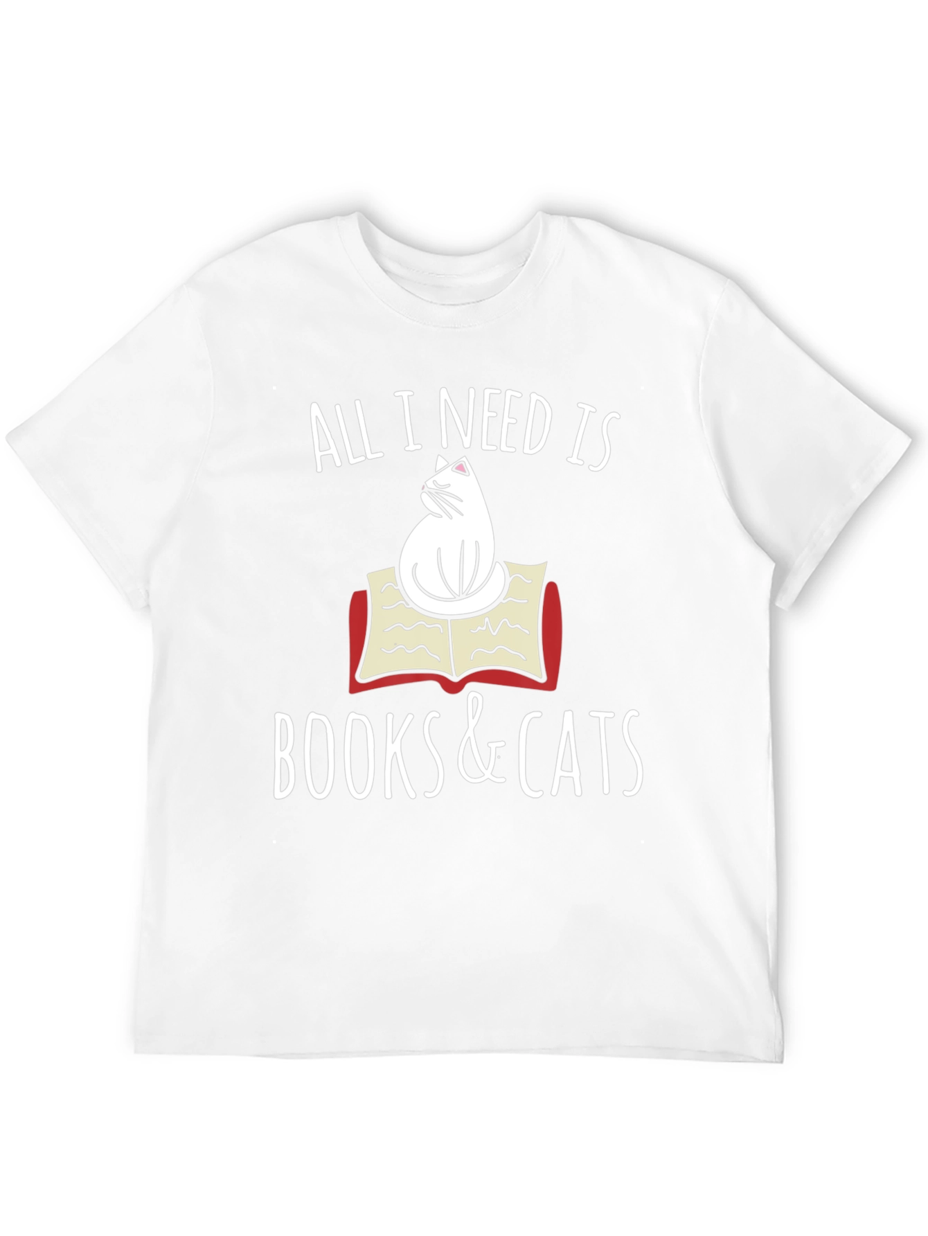 Books and Cats T-Shirt