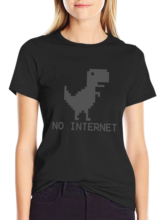 Retro No Internet T-Shirt