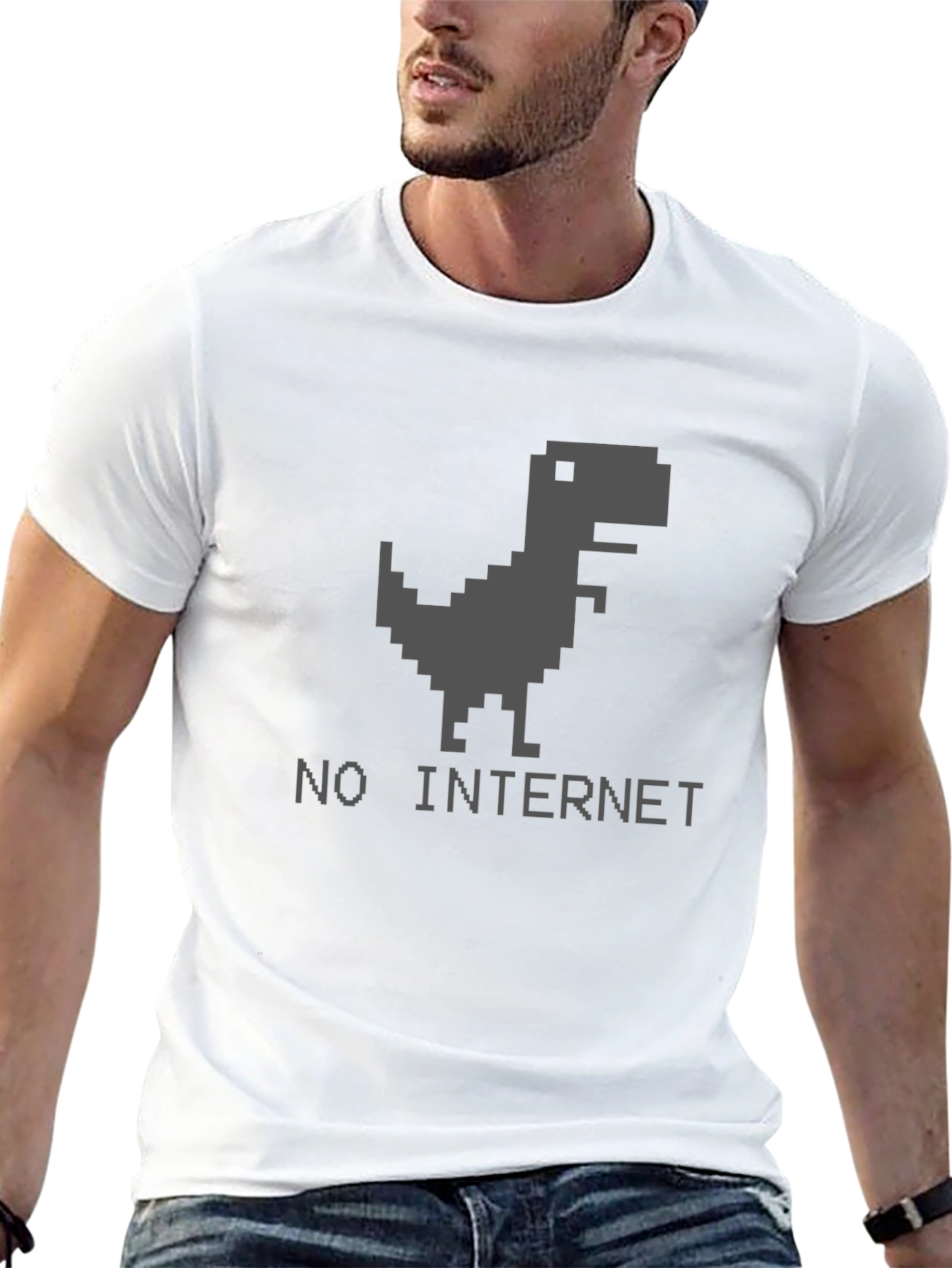 Retro No Internet T-Shirt
