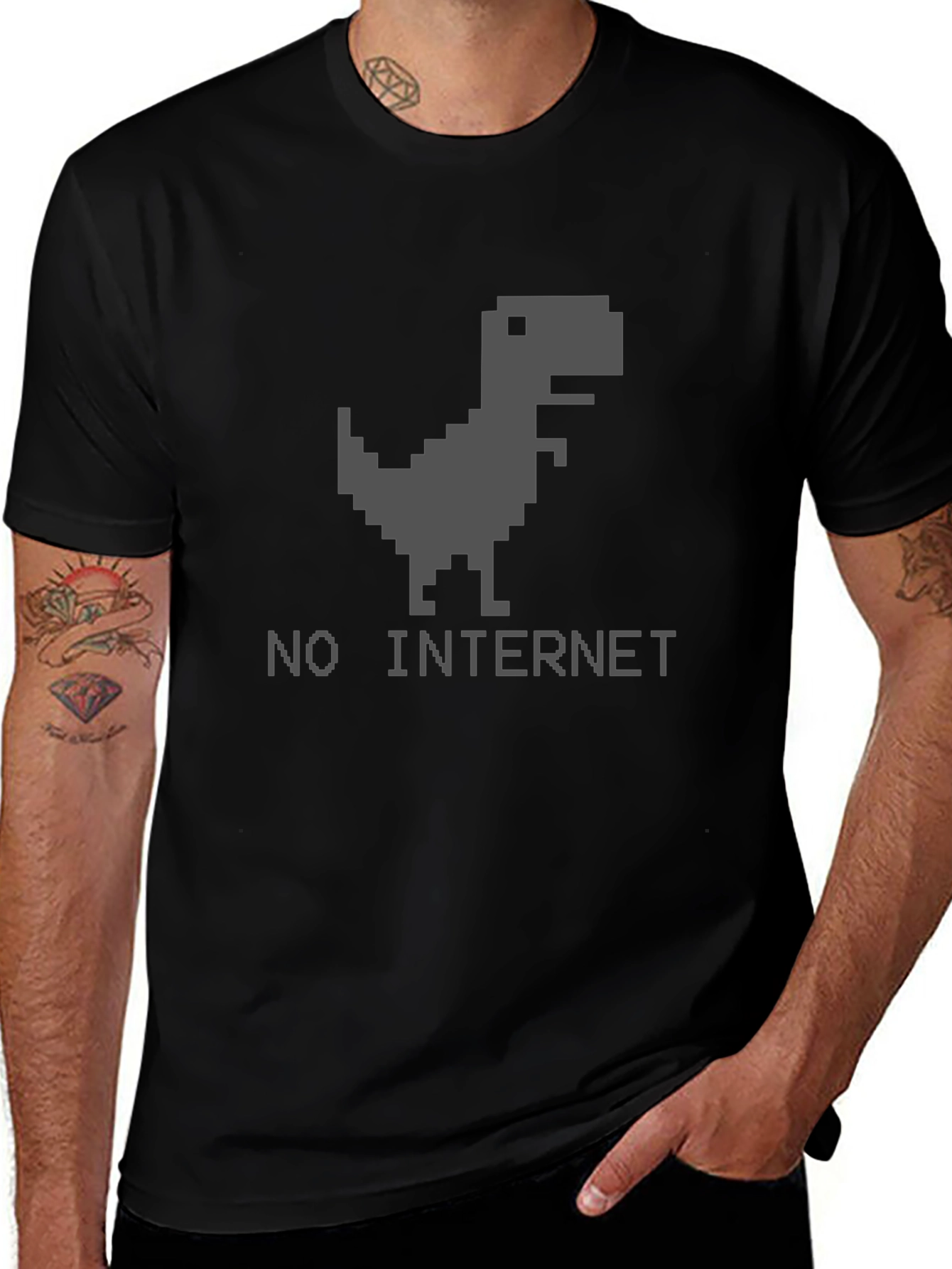 Retro No Internet T-Shirt