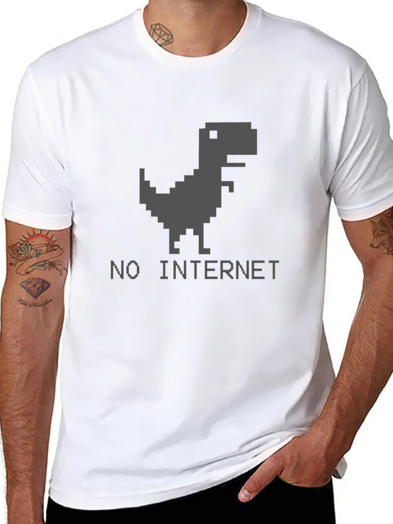 Retro No Internet T-Shirt