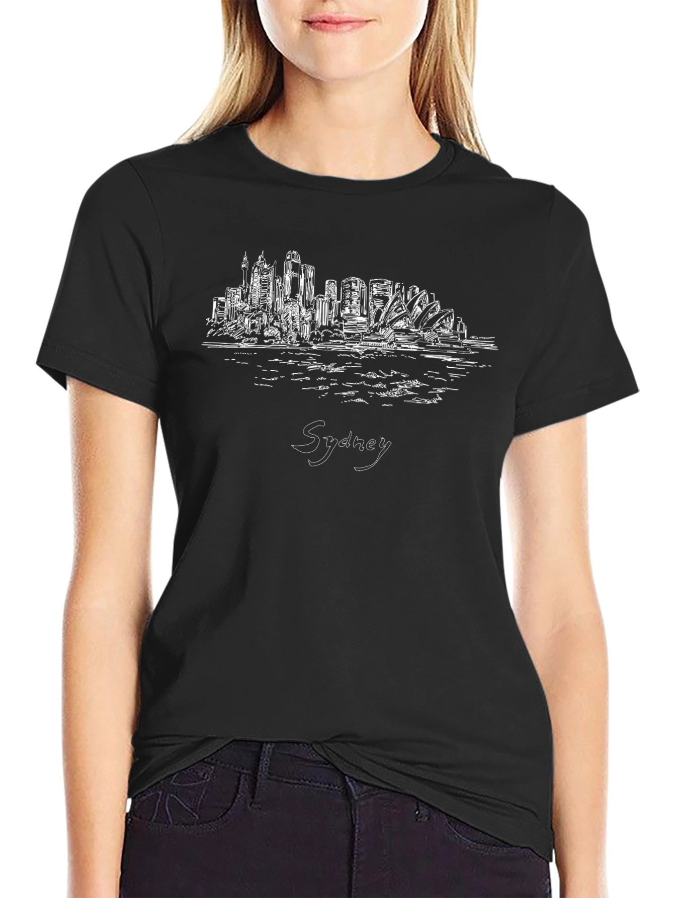 Sydney Skyline Graphic T-Shirt