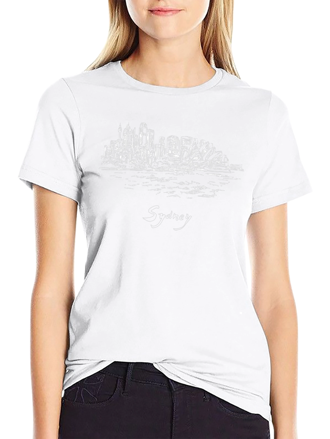 Sydney Skyline Graphic T-Shirt