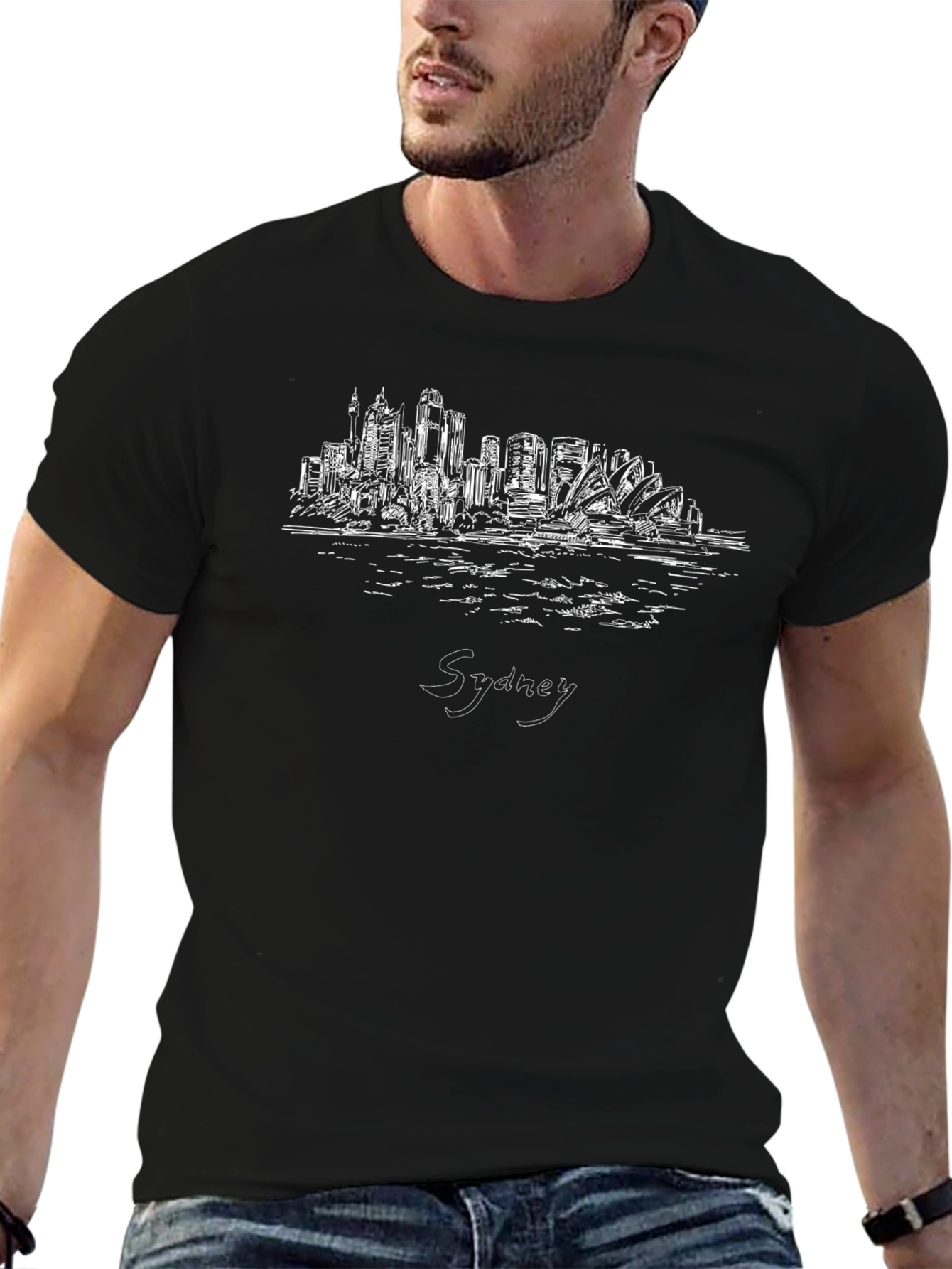 Sydney Skyline Graphic T-Shirt
