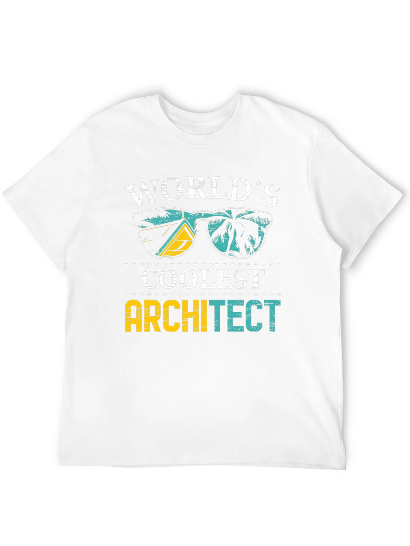Worlds Coolest Architect Graphic T-Shirt