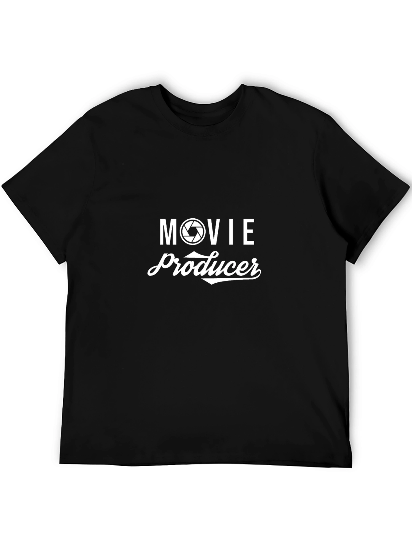 Movie Producer Black T-Shirt - Film Crew Apparel