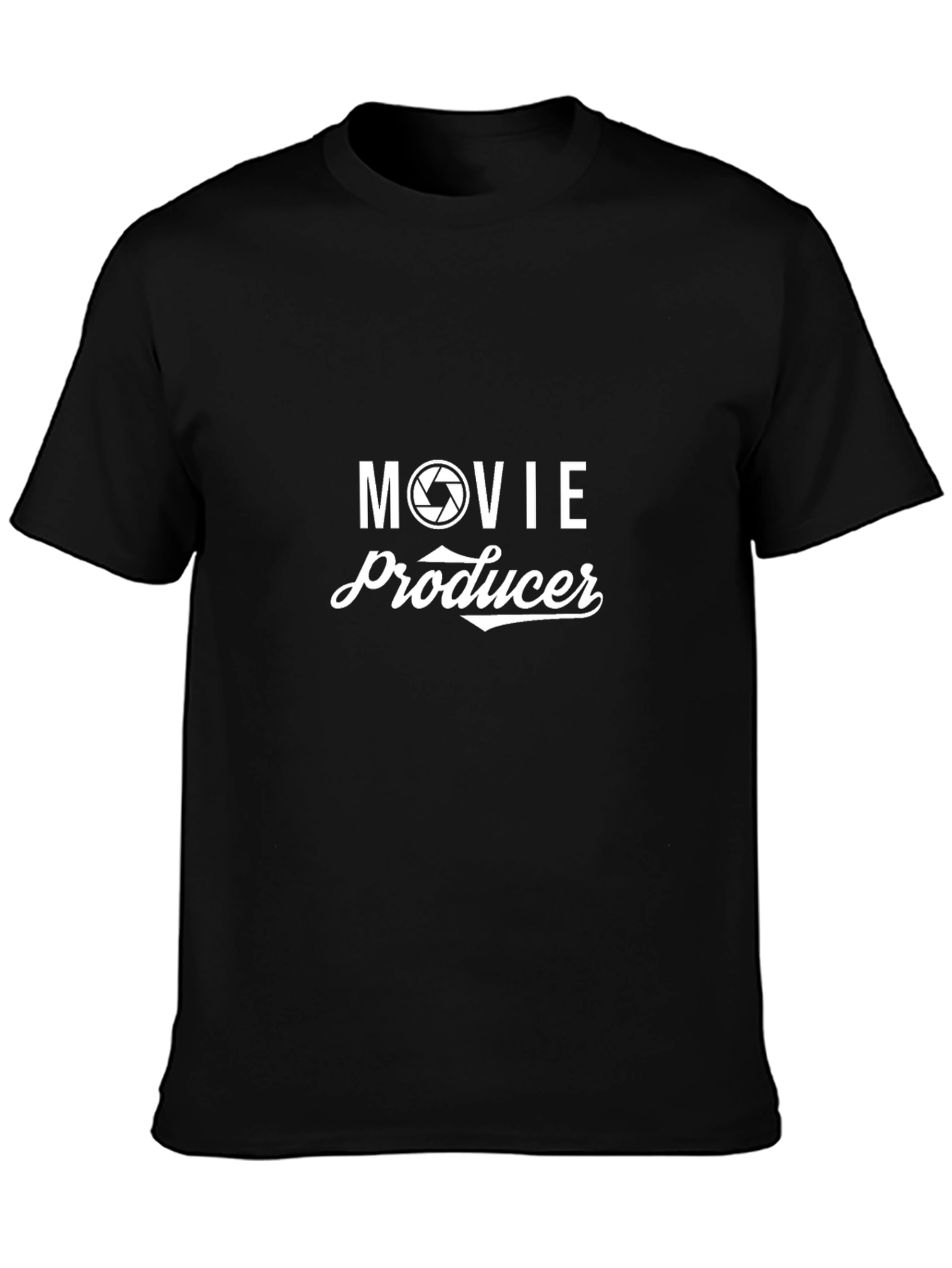 Movie Producer Black T-Shirt - Film Crew Apparel