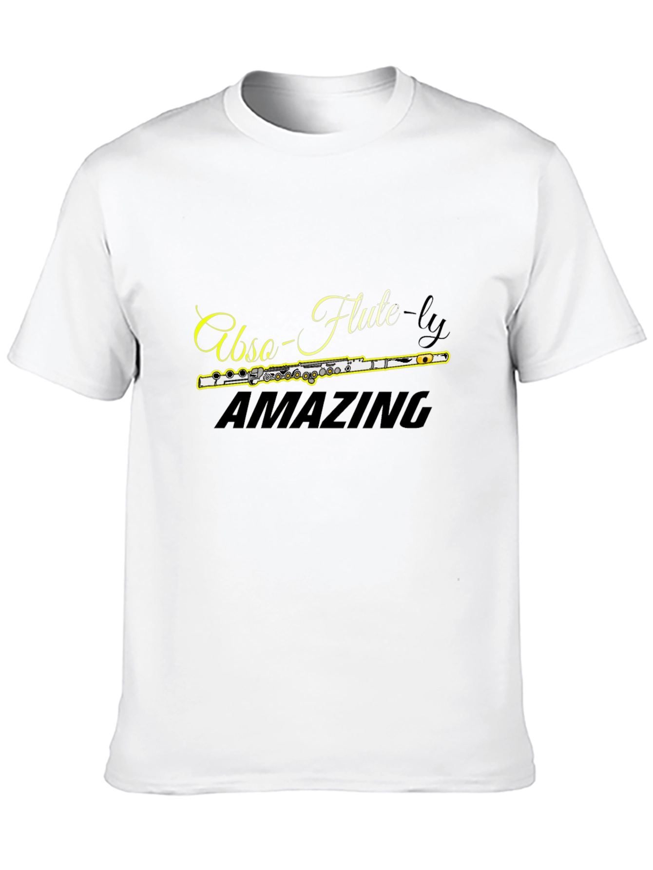 Abso-Flute-ly Amazing Black T-Shirt