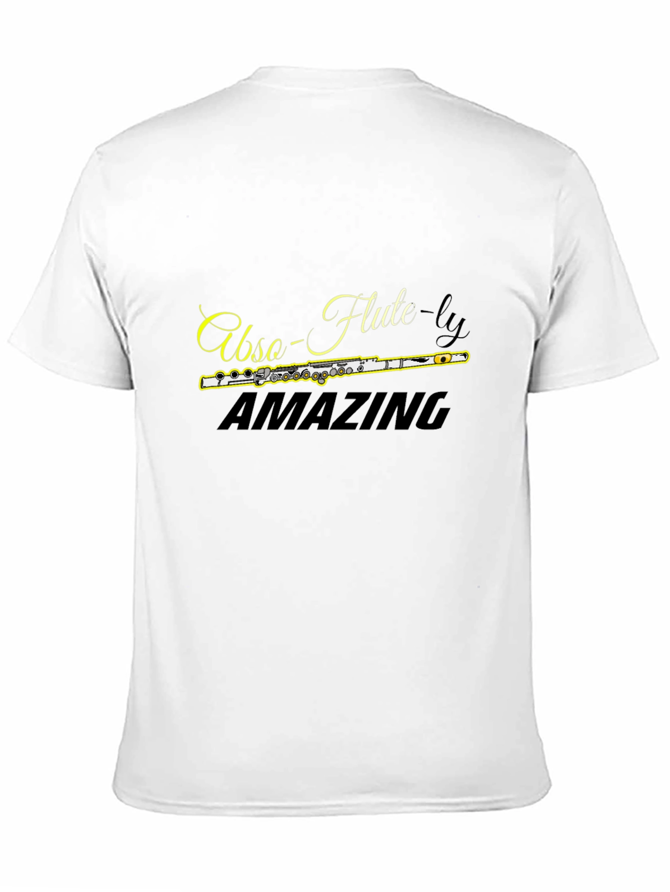 Abso-Flute-ly Amazing Black T-Shirt