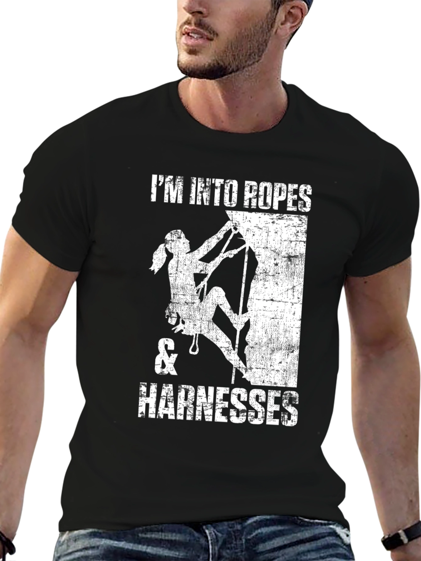 Im Into Ropes & Harnesses Climbing T-Shirt