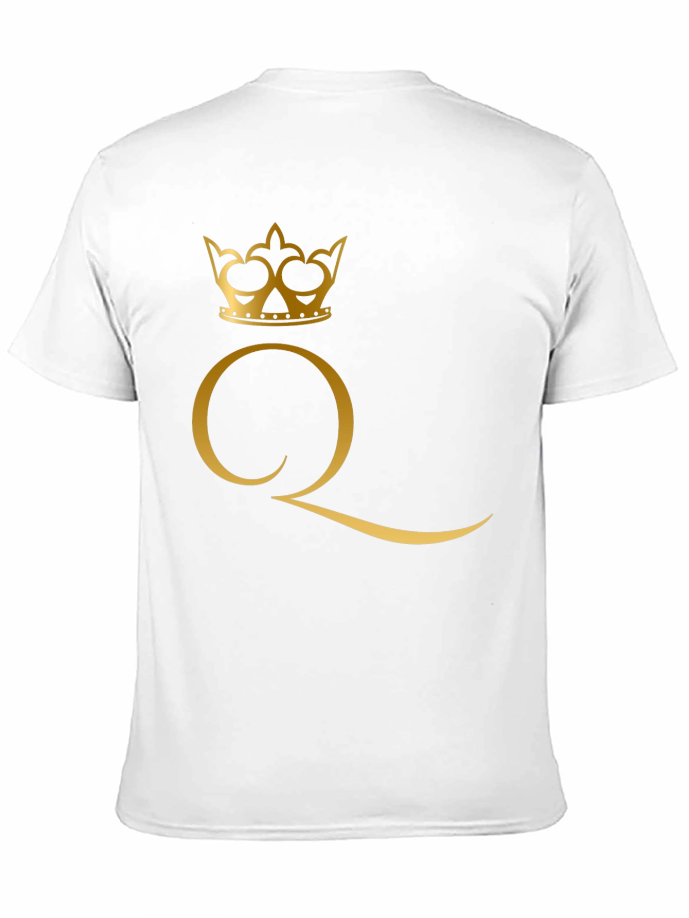 Queen Crown Graphic Black T-Shirt