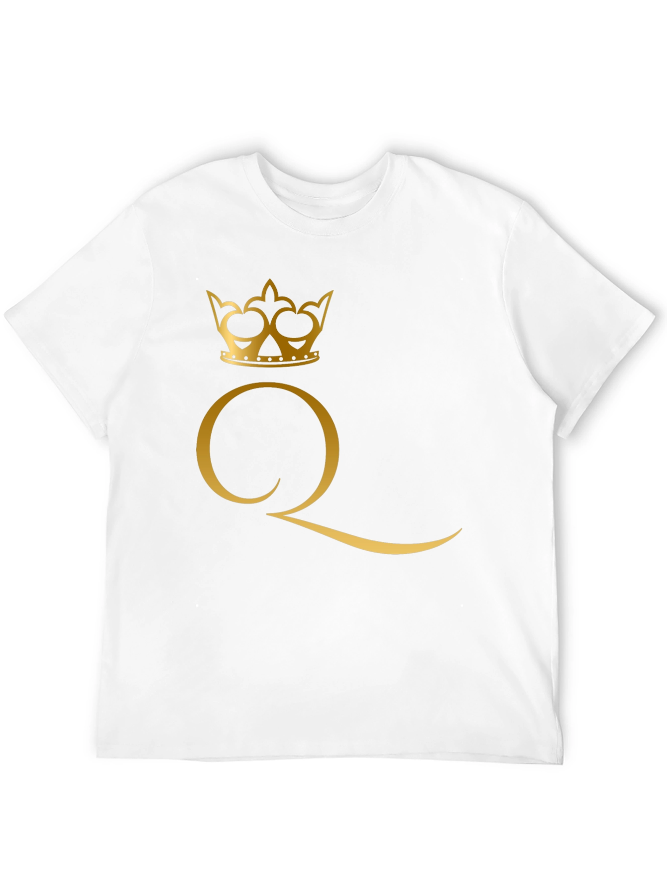 Queen Crown Graphic Black T-Shirt