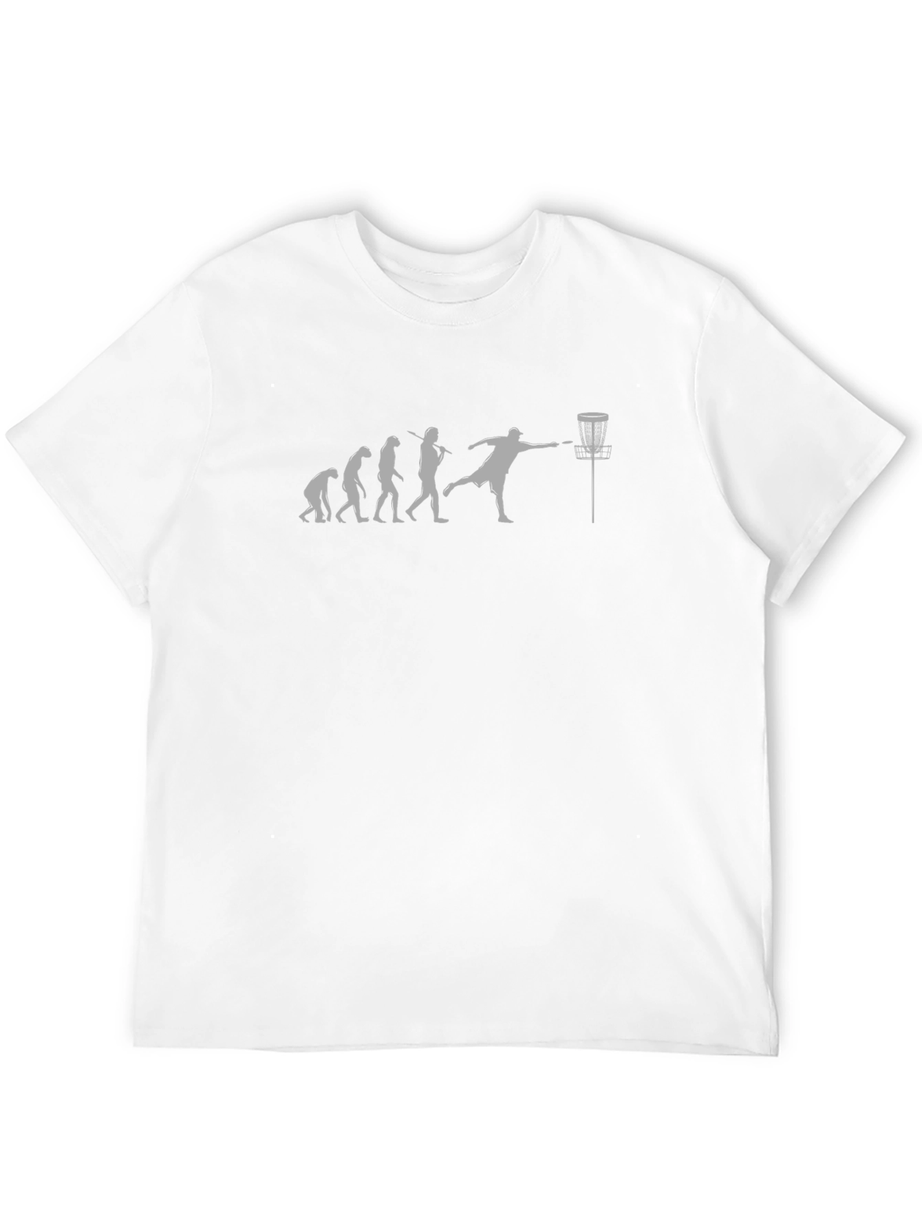 Disc Golf Evolution Black T-Shirt