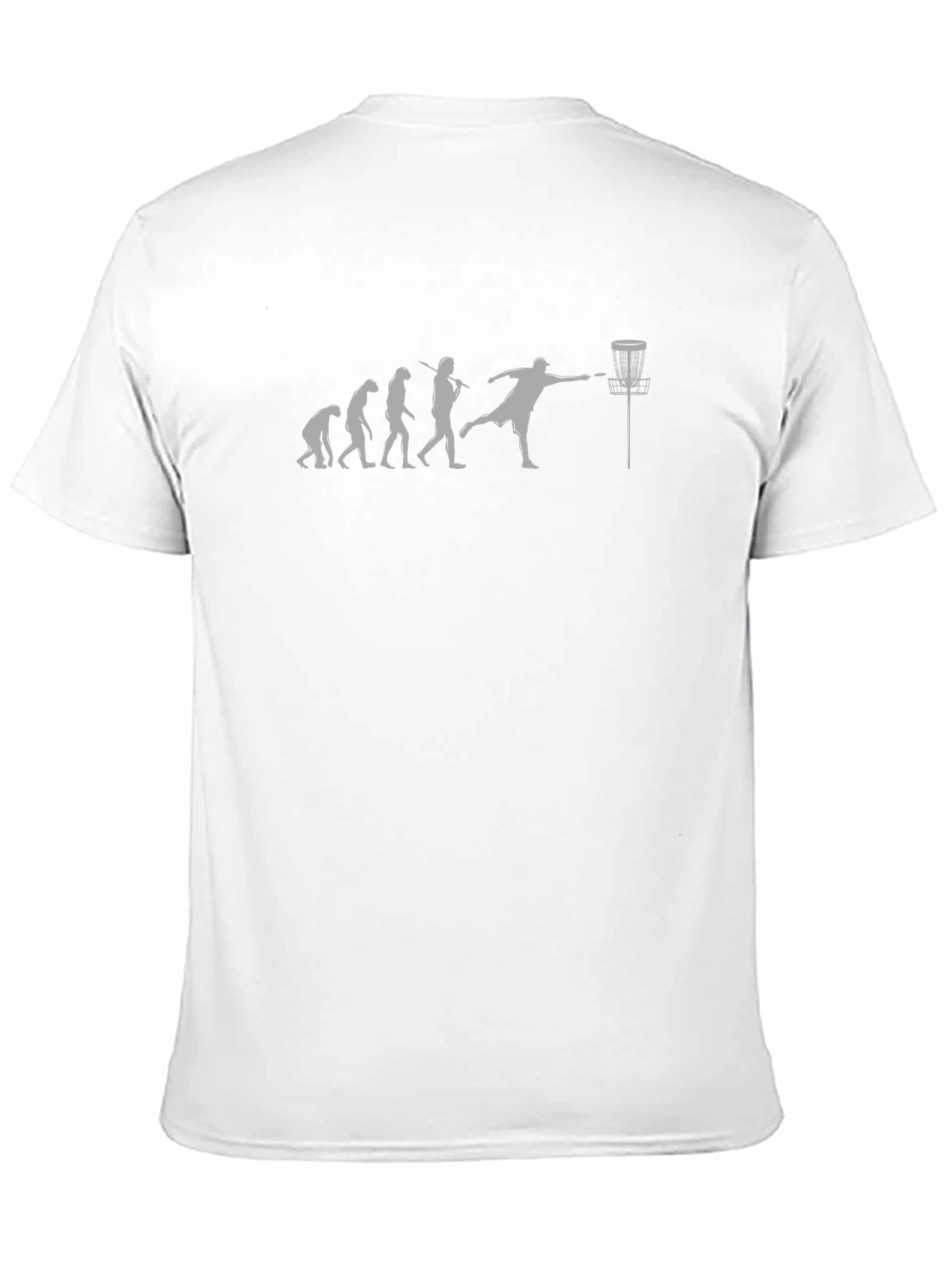 Disc Golf Evolution Black T-Shirt