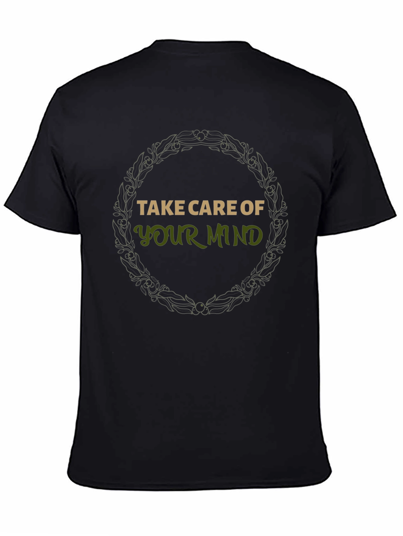 Take Care of Your Mind T-Shirt - Black