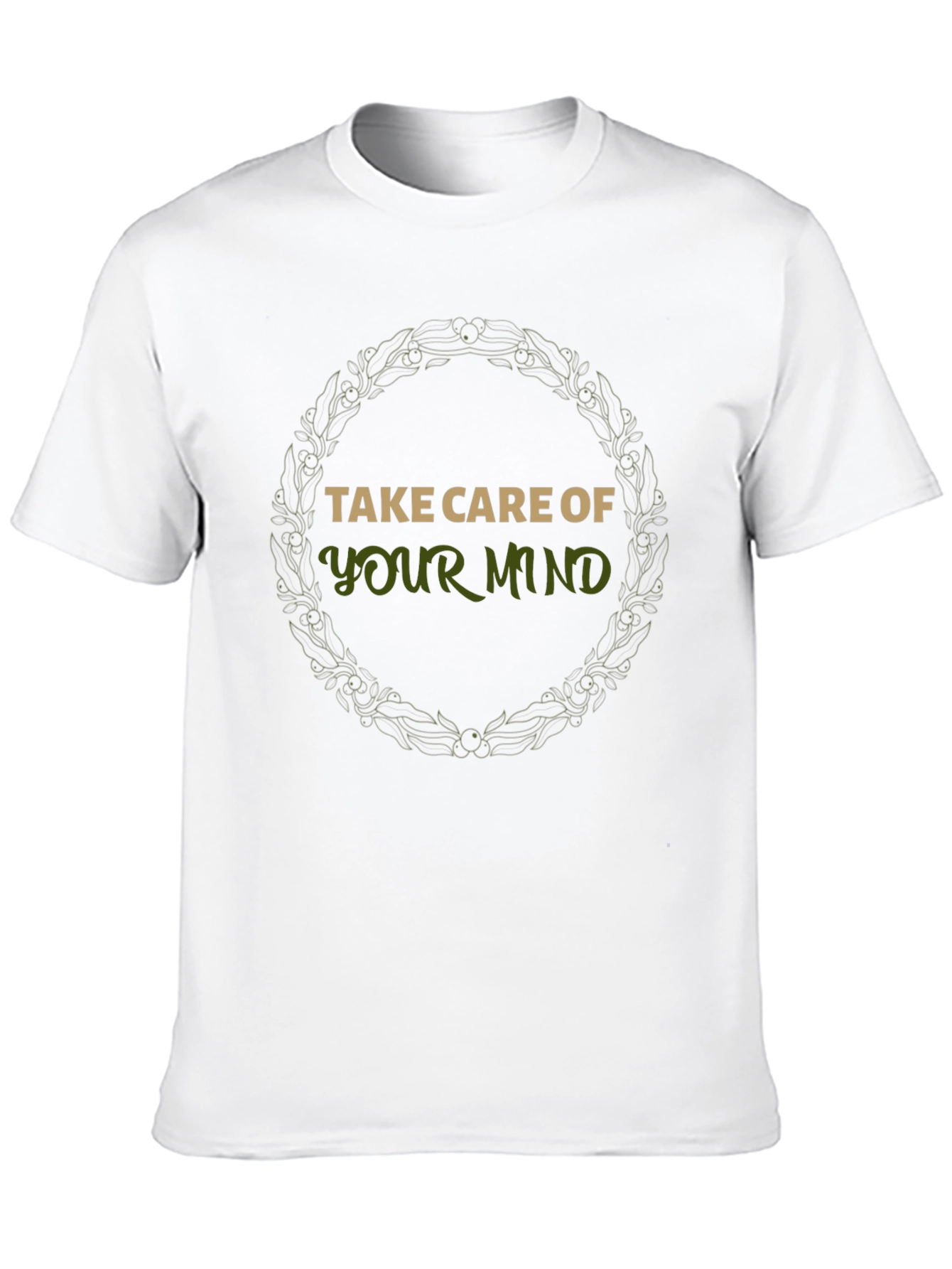 Take Care of Your Mind T-Shirt - Black