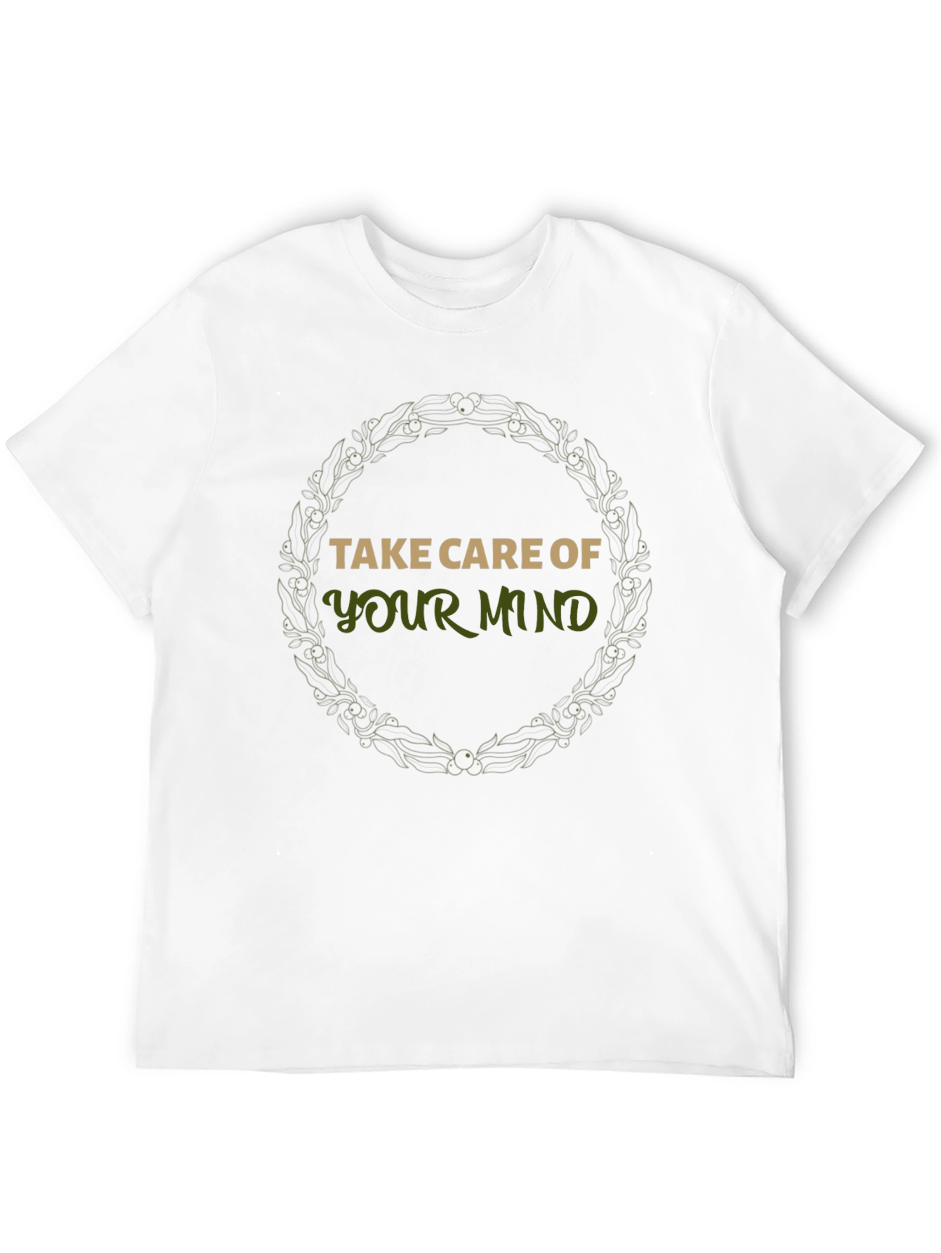 Take Care of Your Mind T-Shirt - Black