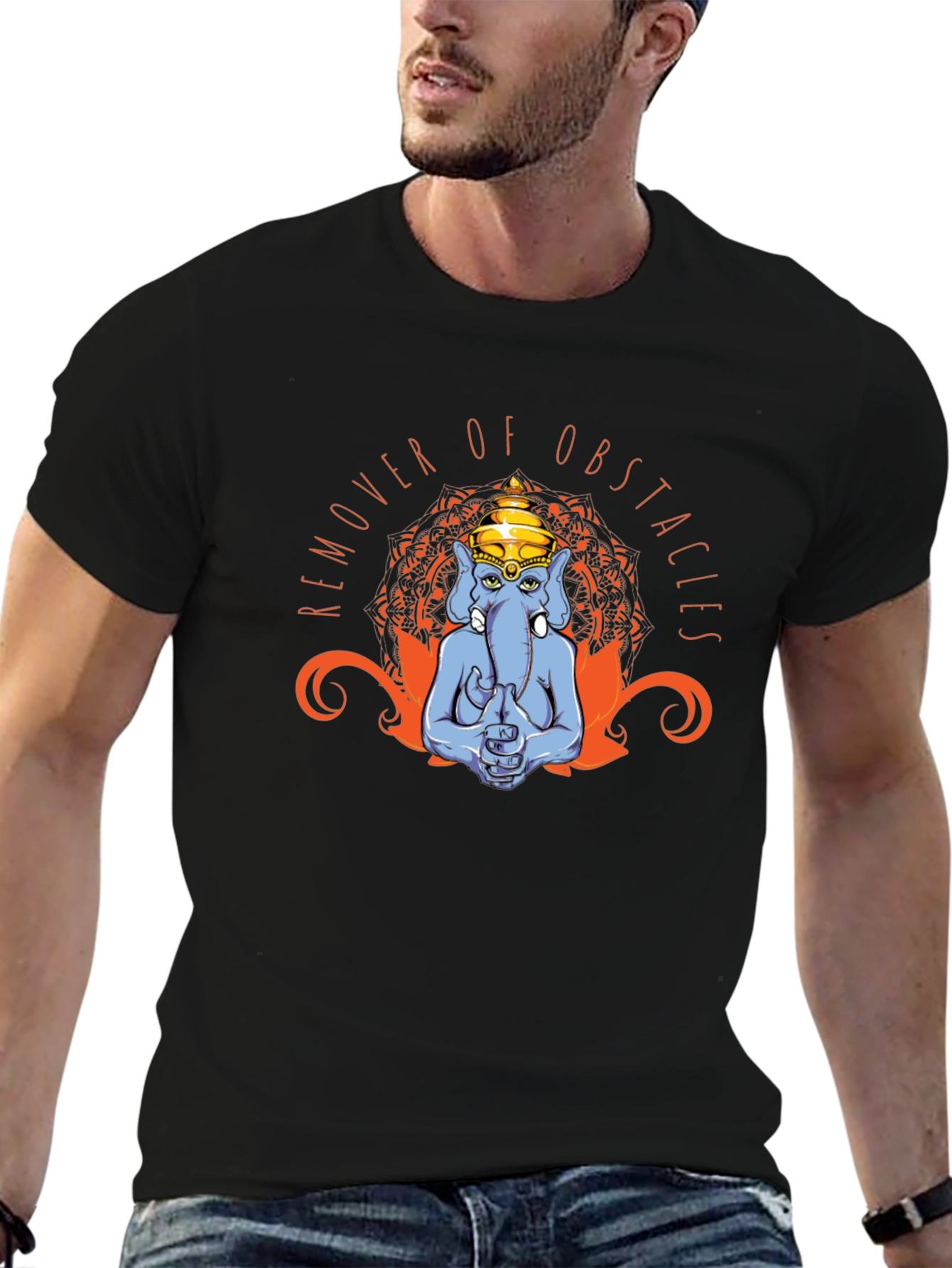 Ganesha Graphic Tee - Remover of Obstacles