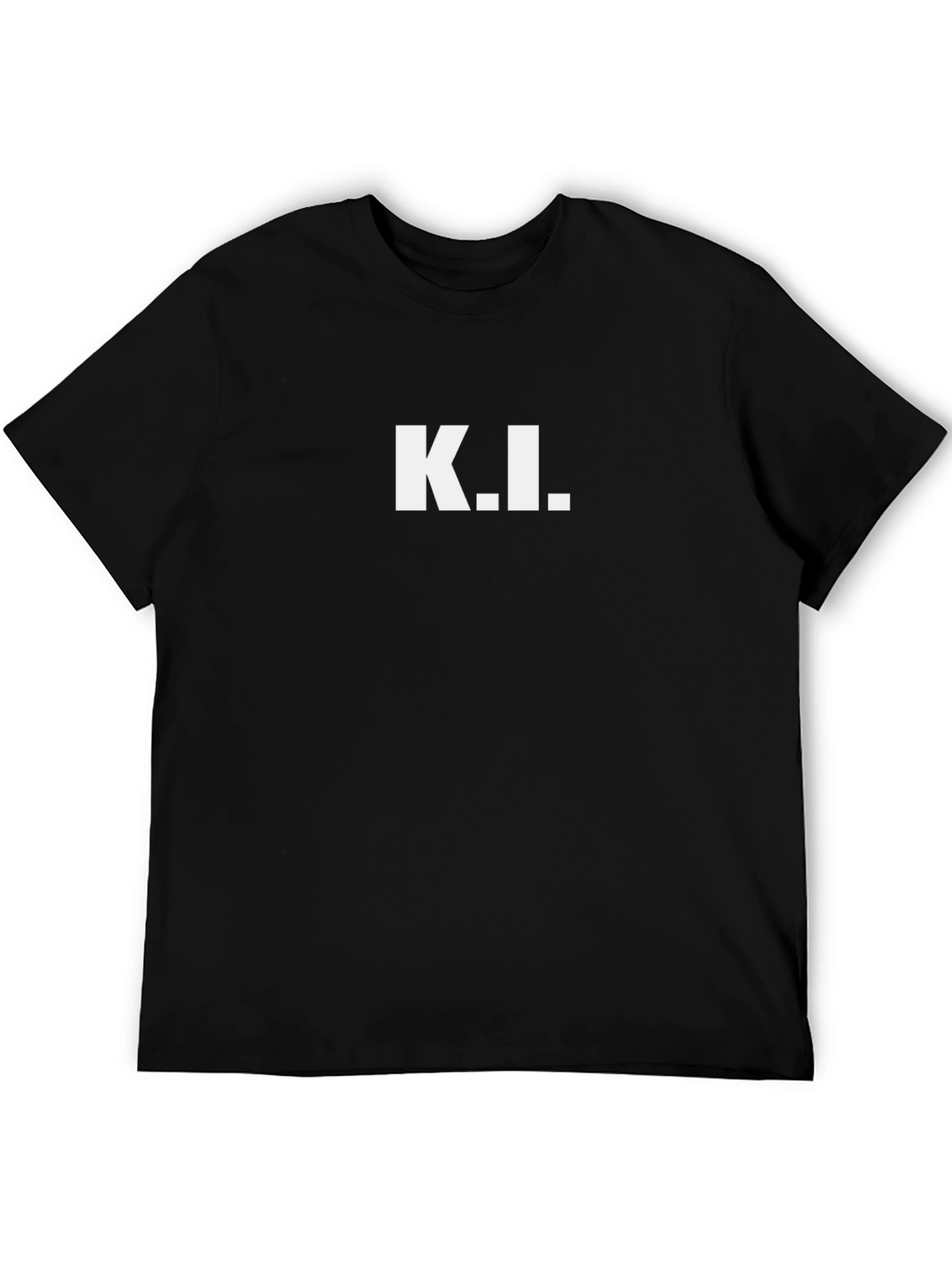 K.I. Graphic Black T-Shirt