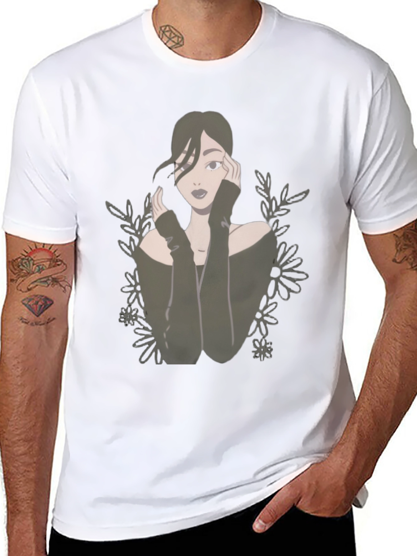 Stylish Graphic Print T-Shirt