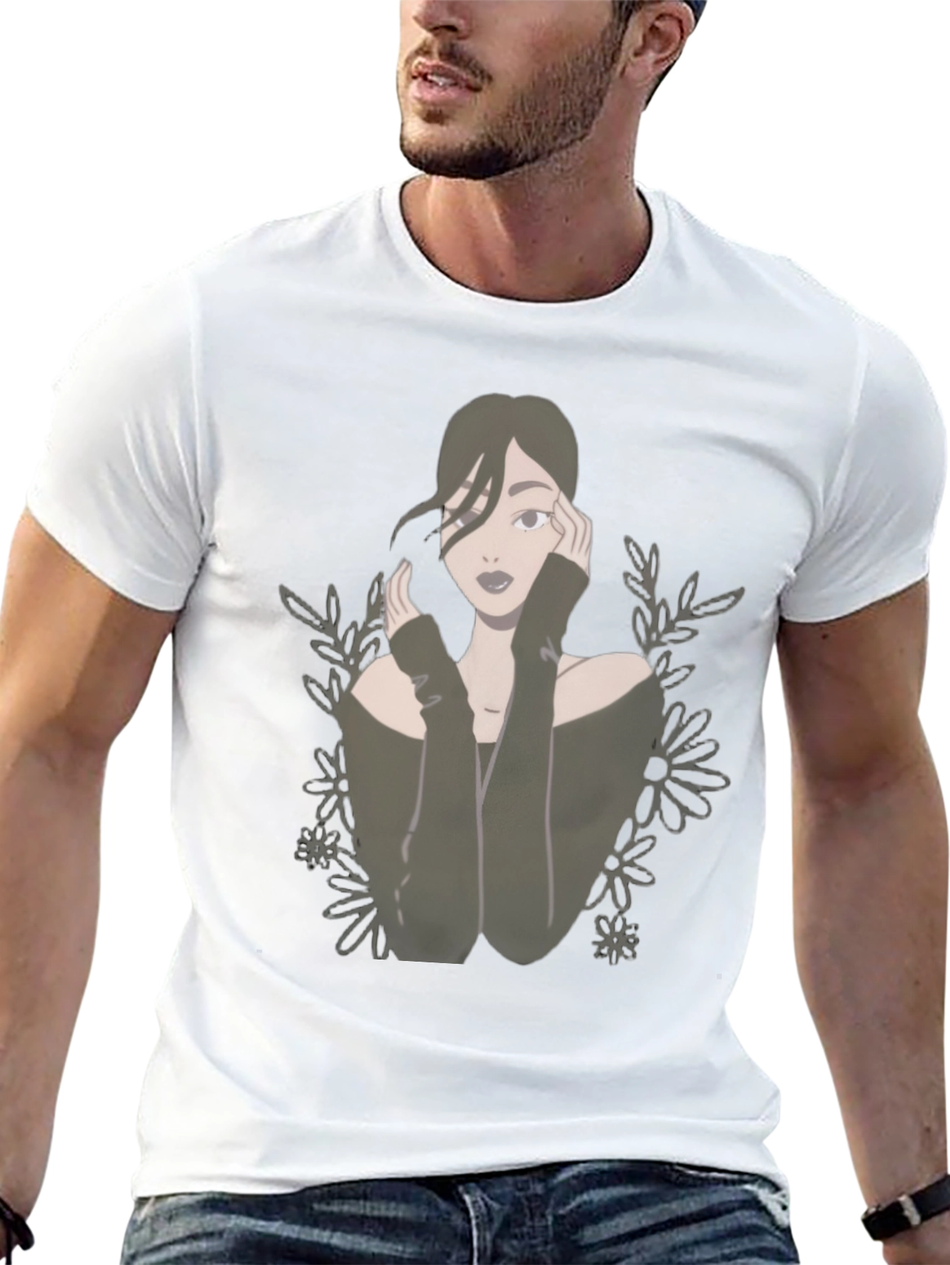 Stylish Graphic Print T-Shirt