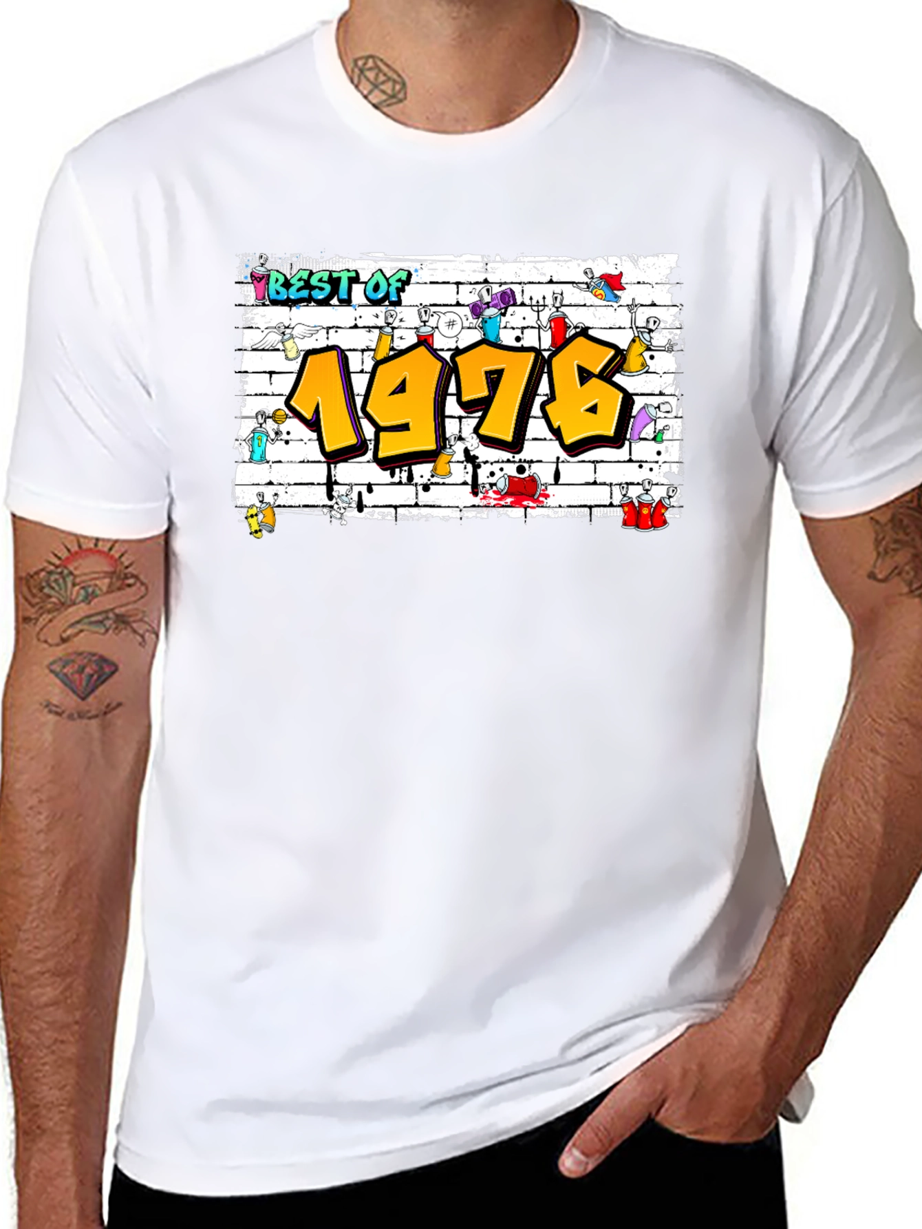 Best of 1976 Graphic Tee - Birthday Gift