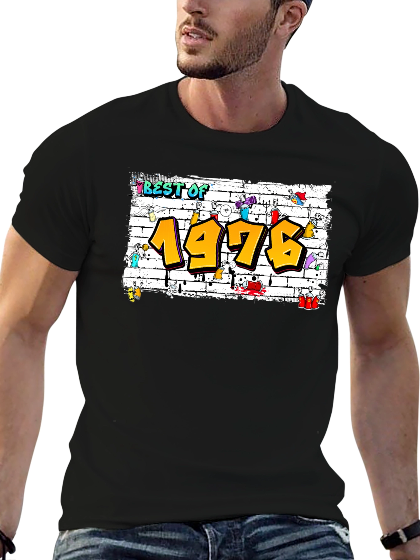 Best of 1976 Graphic Tee - Birthday Gift