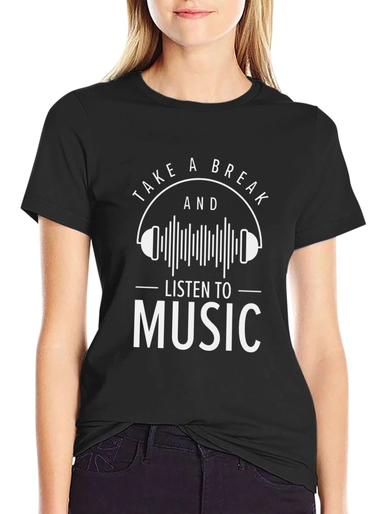 Take A Break Music T-Shirt -  Relax & Enjoy