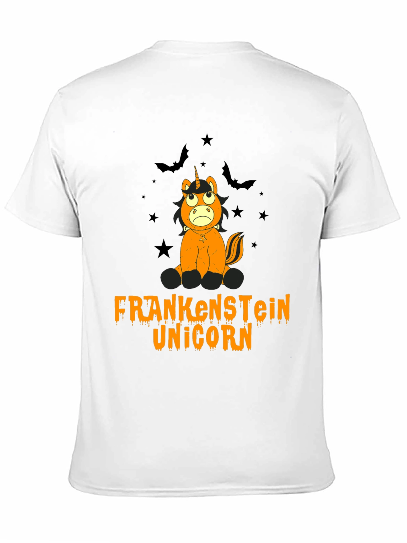 Frankenstein Unicorn Halloween Graphic Tee