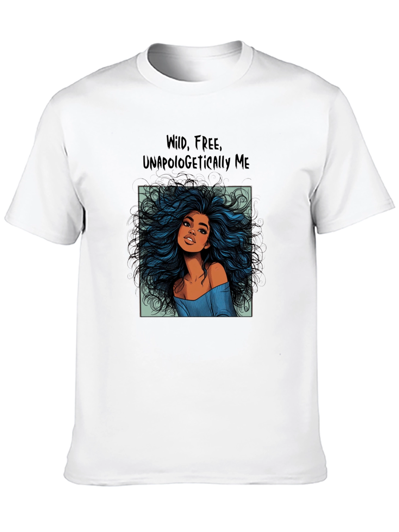 Wild Free Unapologetically Me Black T-Shirt