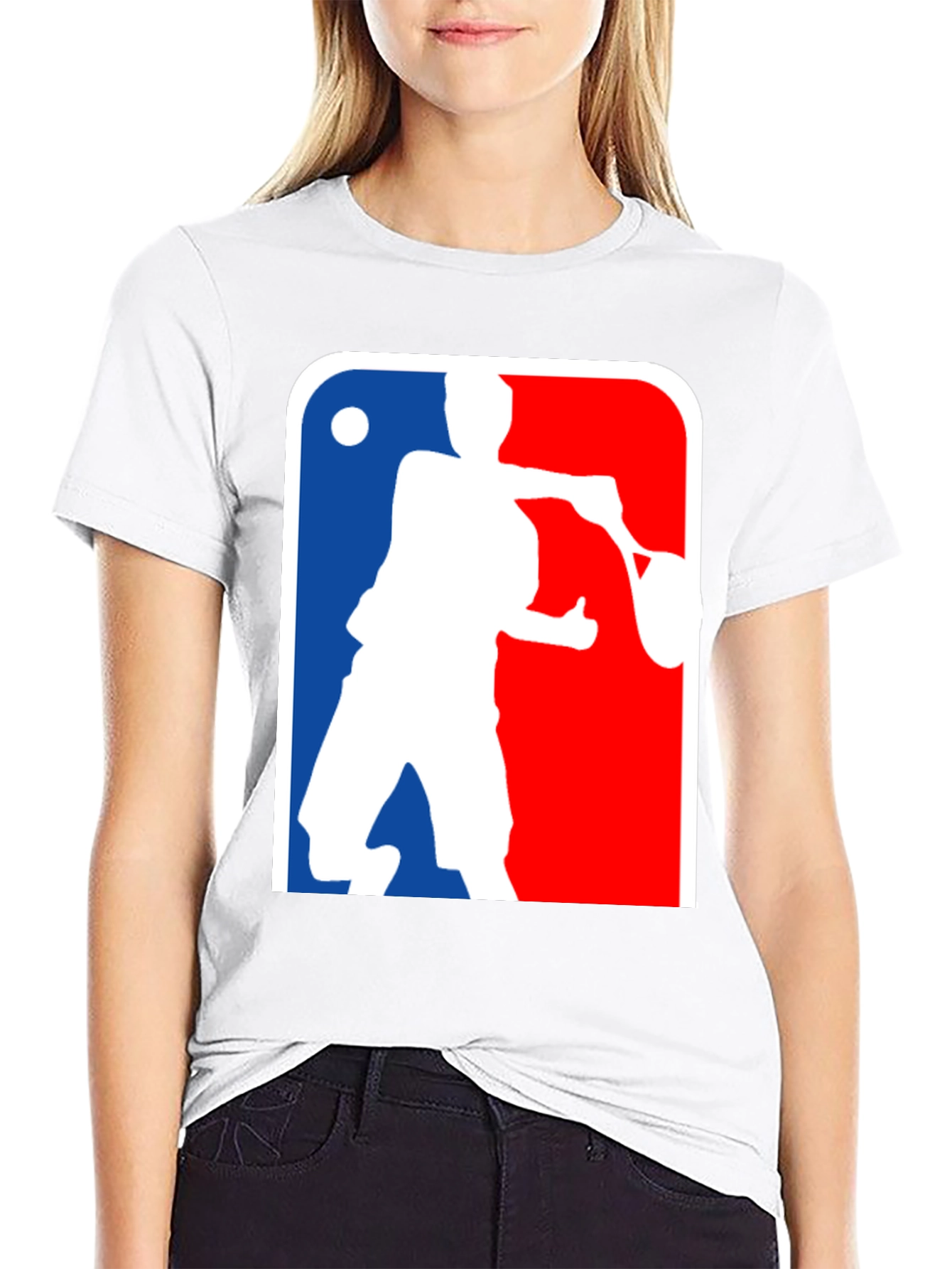 Tennis Player Graphic T-Shirt