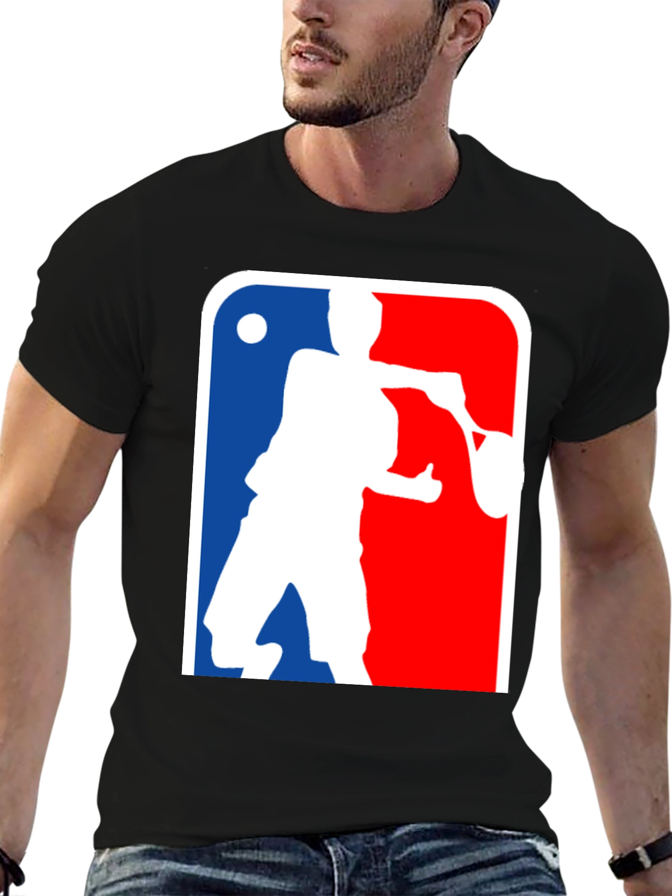Tennis Player Graphic T-Shirt