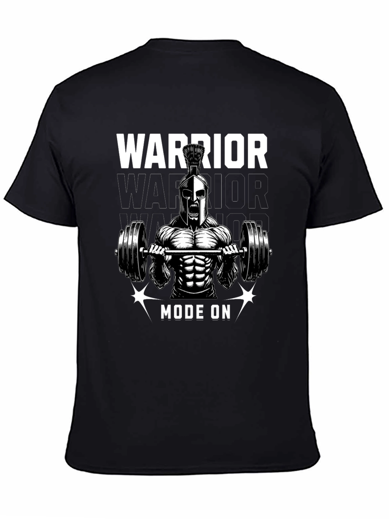 Warrior Mode On T-Shirt - Fitness Apparel