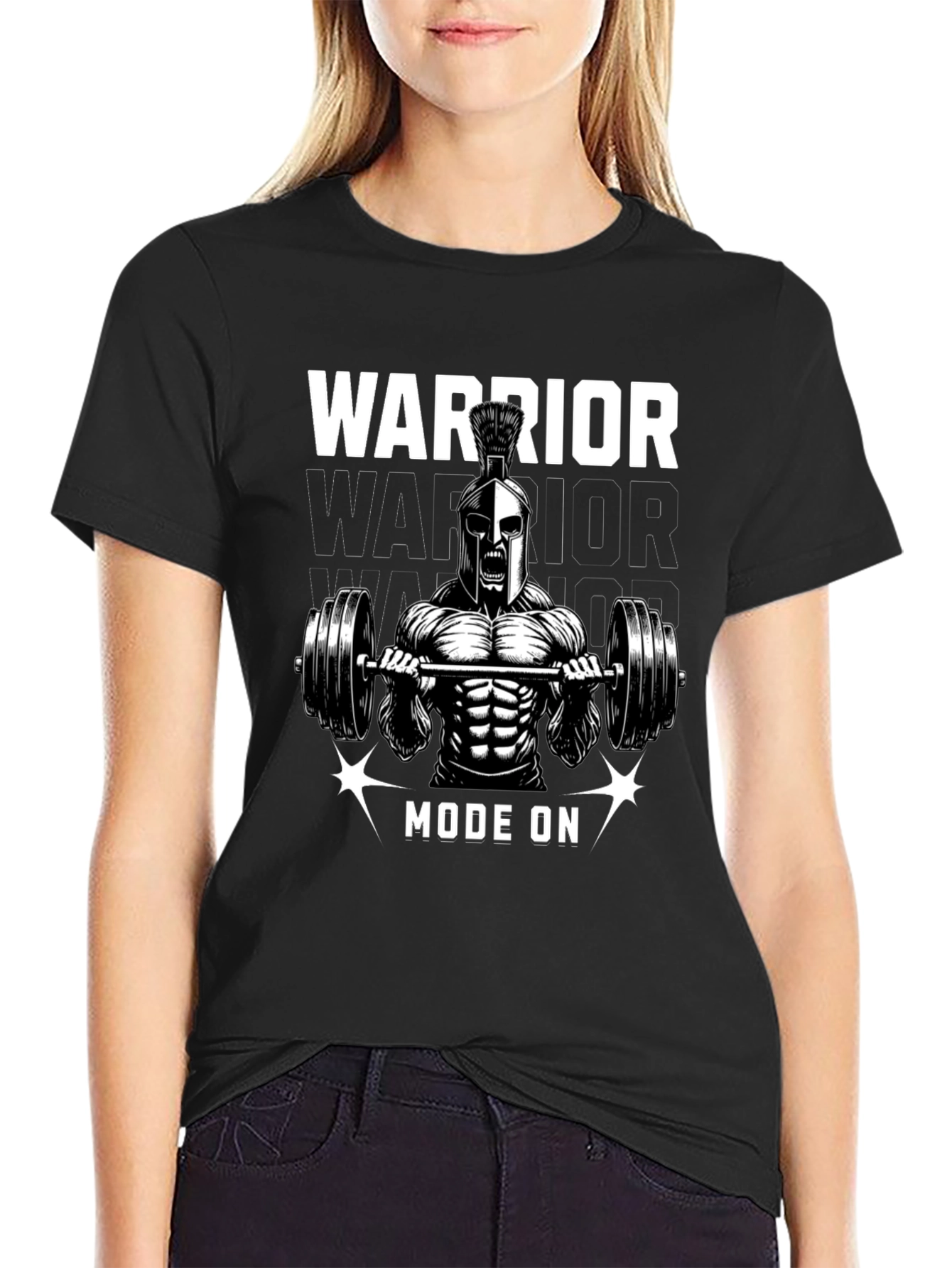Warrior Mode On T-Shirt - Fitness Apparel