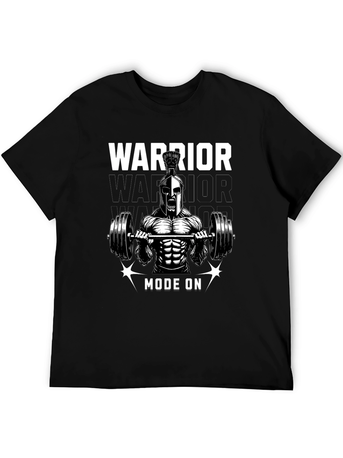 Warrior Mode On T-Shirt - Fitness Apparel