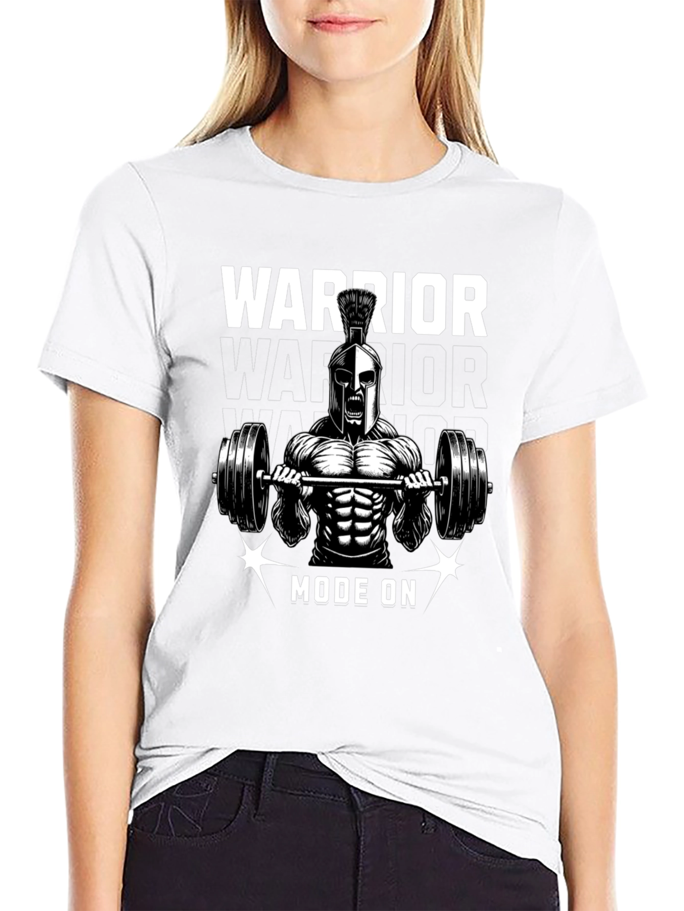Warrior Mode On T-Shirt - Fitness Apparel